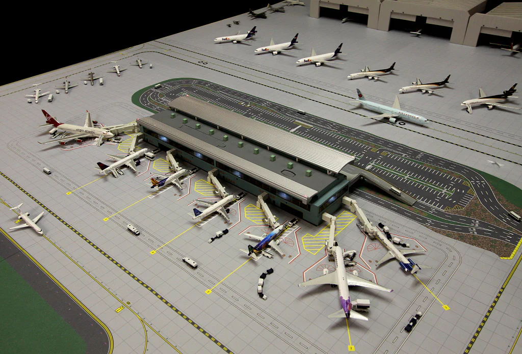 *1/400 Airport Terminal Gemini Jets GJARPTB