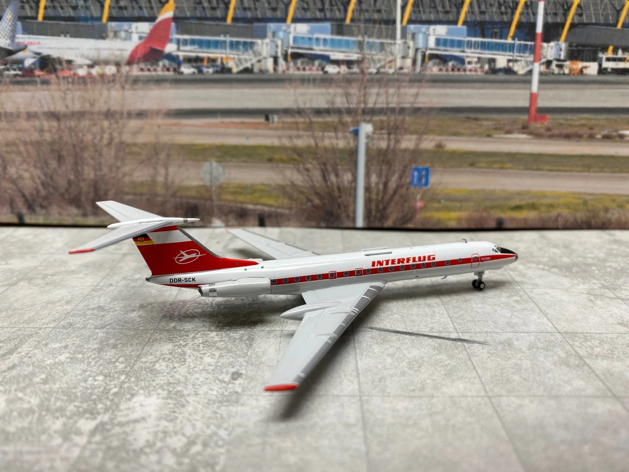 *1/400 Interflug Tu-134 Panda Models 202115 - Image 3