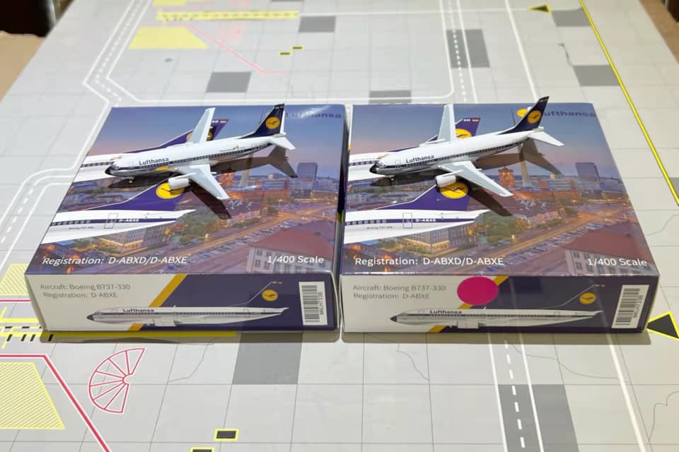 *1/400 Lufthansa B 737-300 "Euro 86" Miniature Models M4LH733A - Image 5
