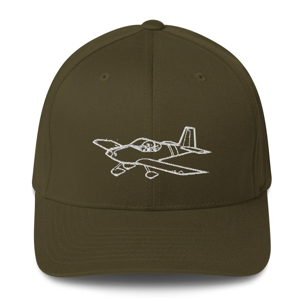Aeroclips, Van's Aircraft, RV-14 Embroidered Hat - Image 4