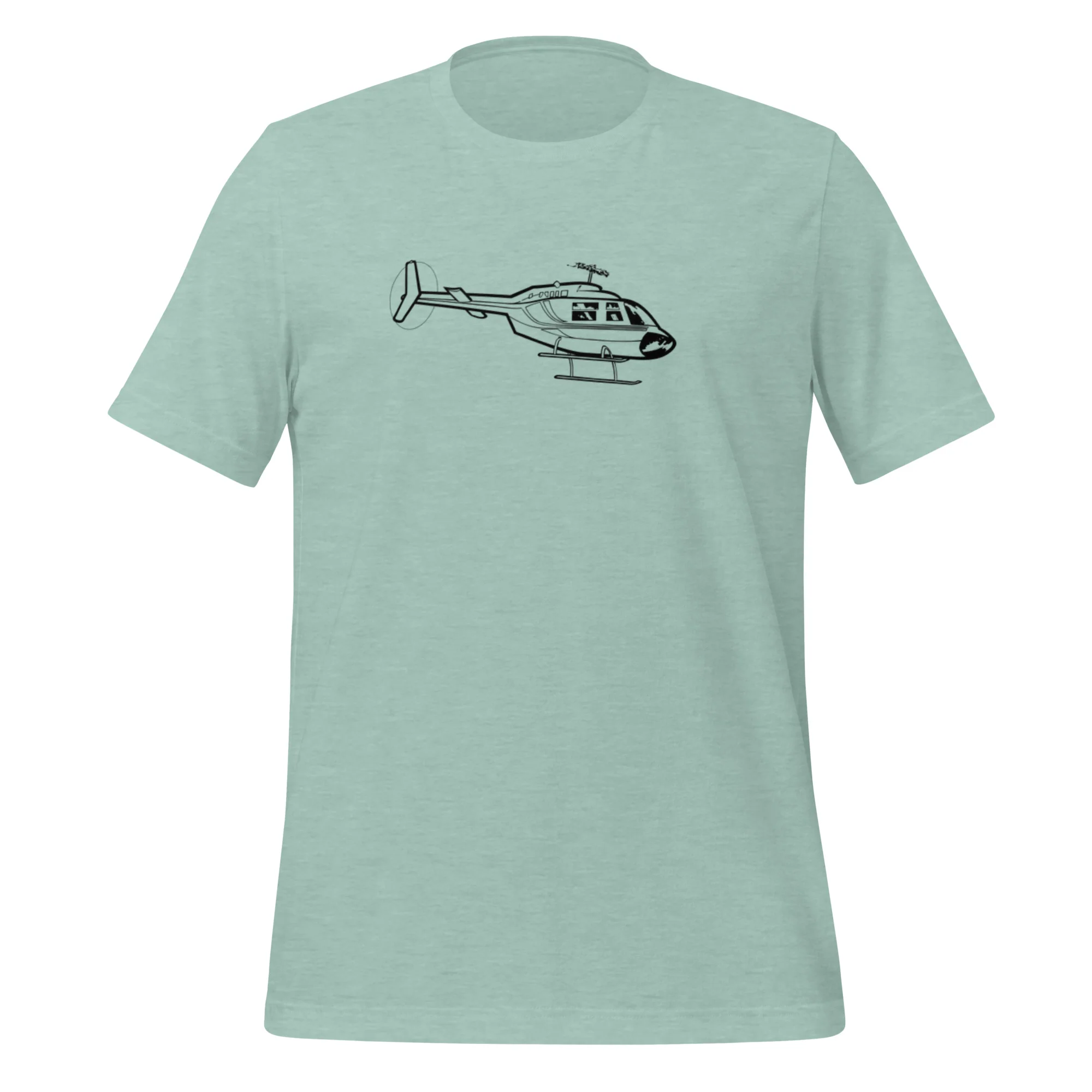 Bell 206 Helicopter Icon Tee - Image 7