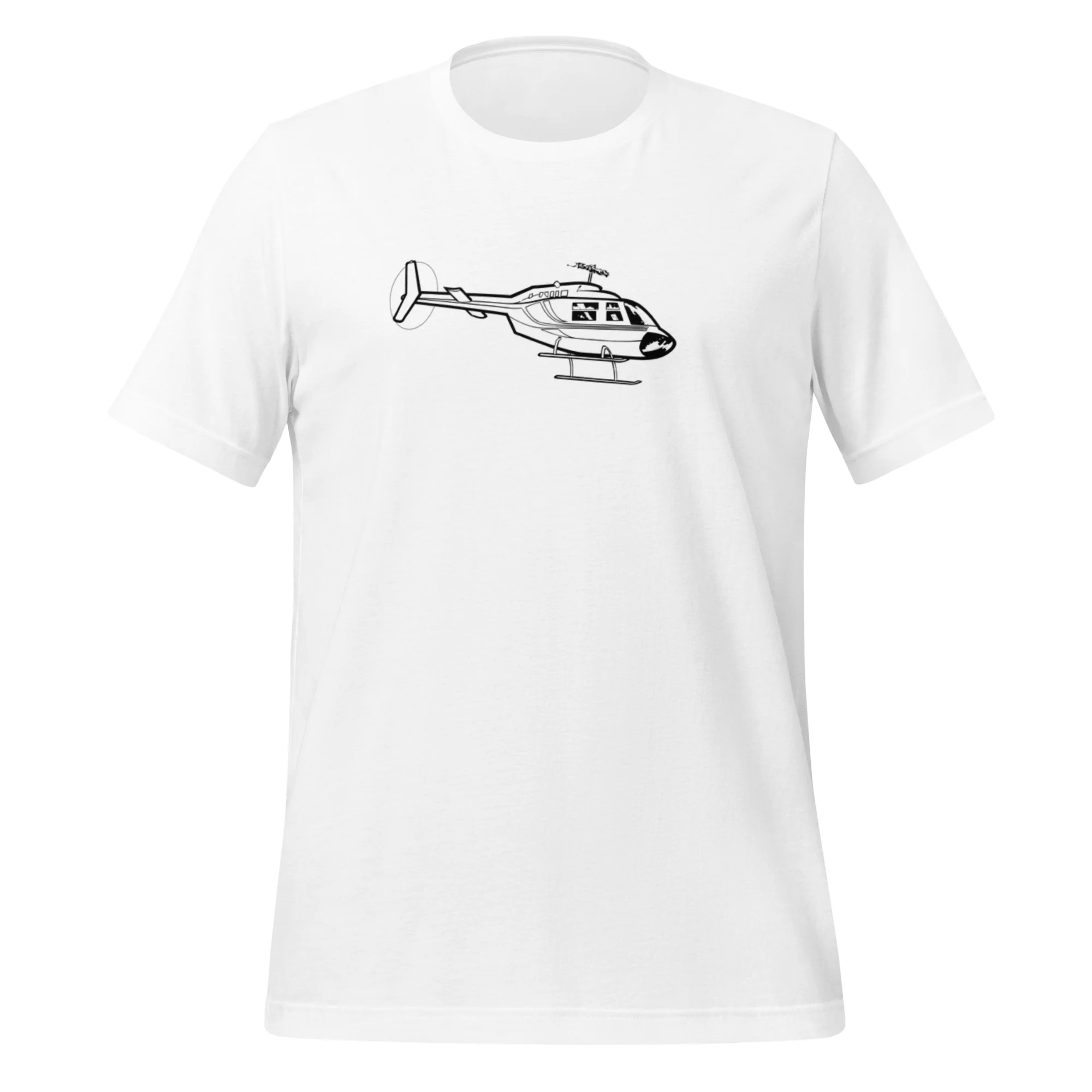 Bell 206 Helicopter Icon Tee - Image 9