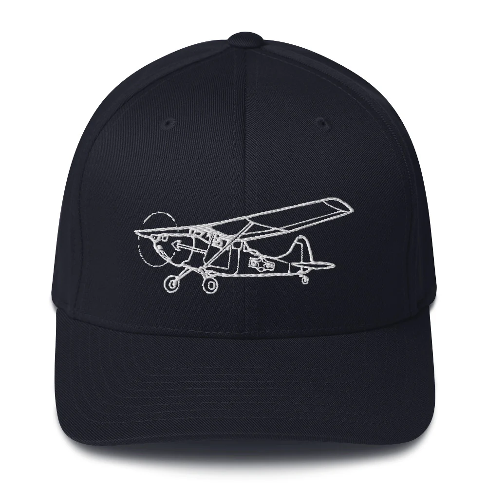 Cessna Bird Dog - Military Scout Embroidered Hat - Image 2
