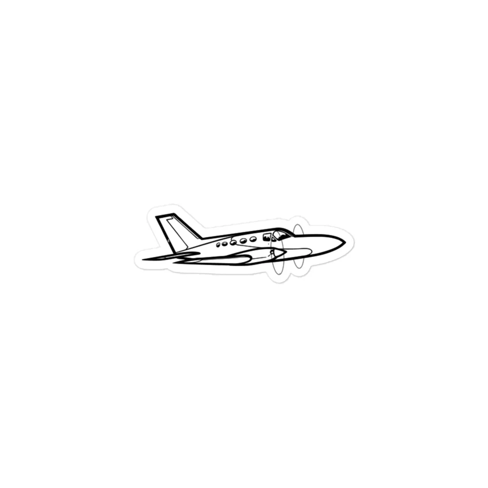 Cessna C-414 Luxury Chancellor Stickers