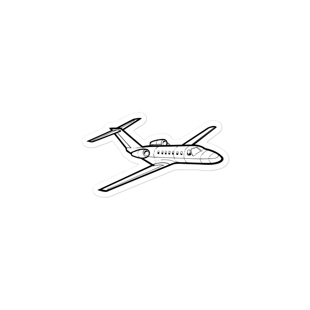 Cessna Citation CJ3 Business Jet Sticker - Image 2