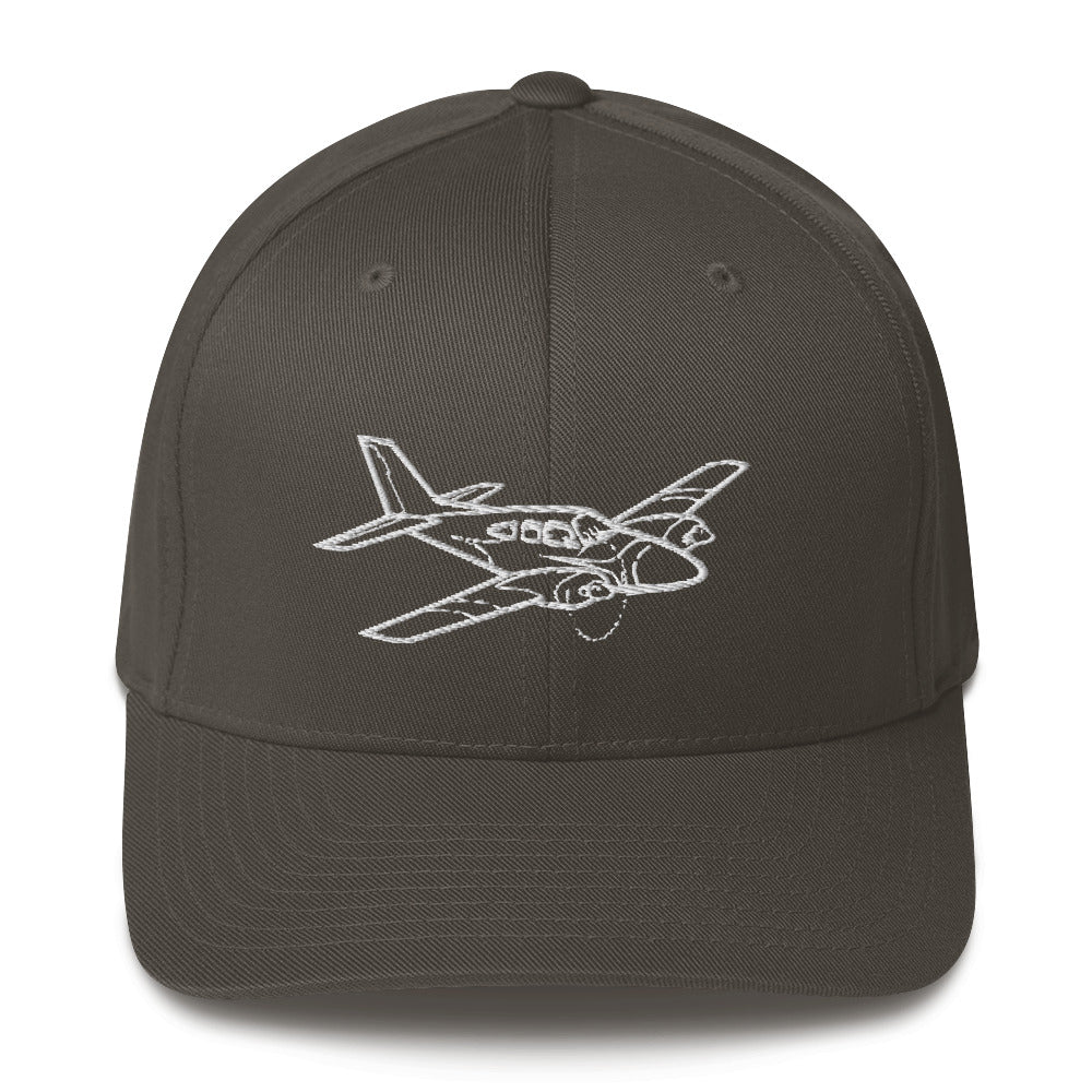Cessna Skylane C-182 Embroidered Hat - Image 2