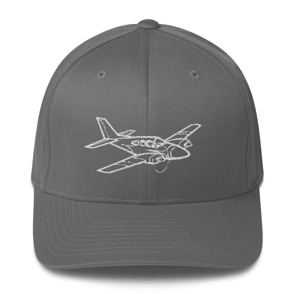 Cessna Skylane C-182 Embroidered Hat - Image 3