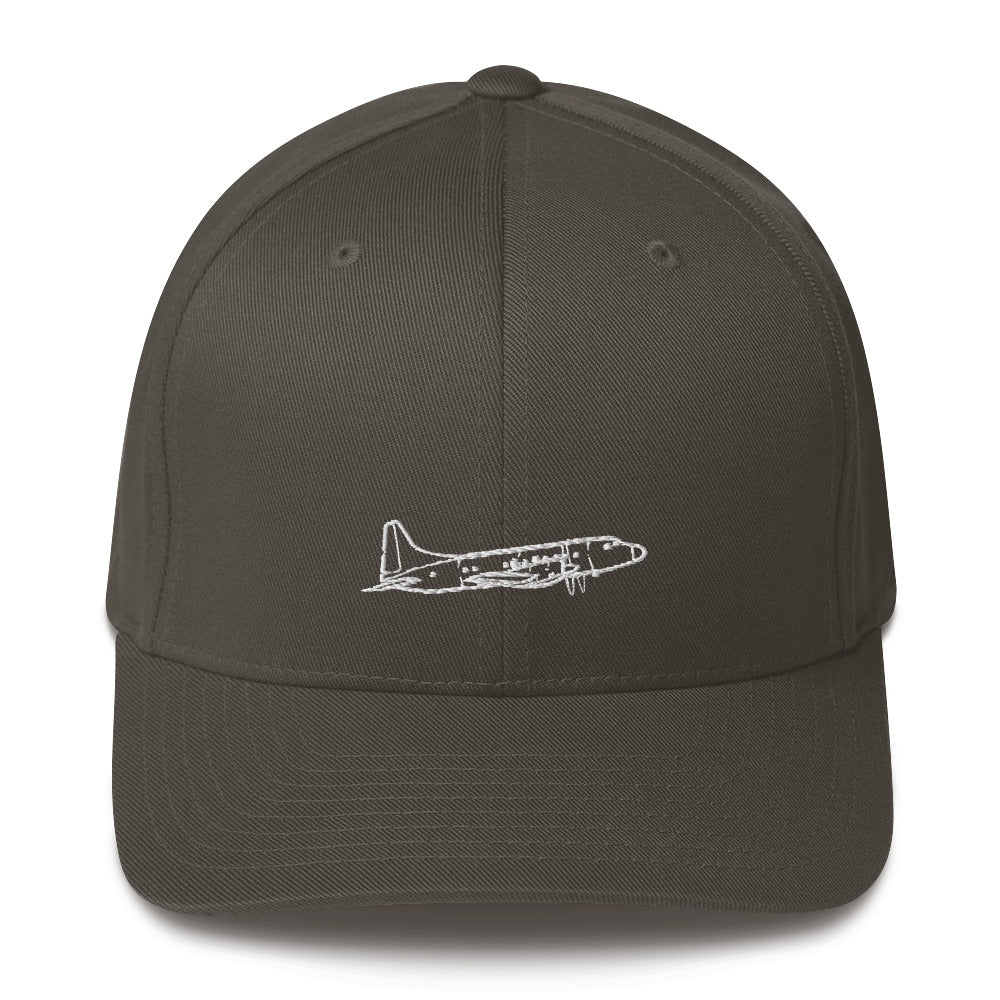 Convair 580 Turboprop Airliner 2 Embroidered Hat - Image 10