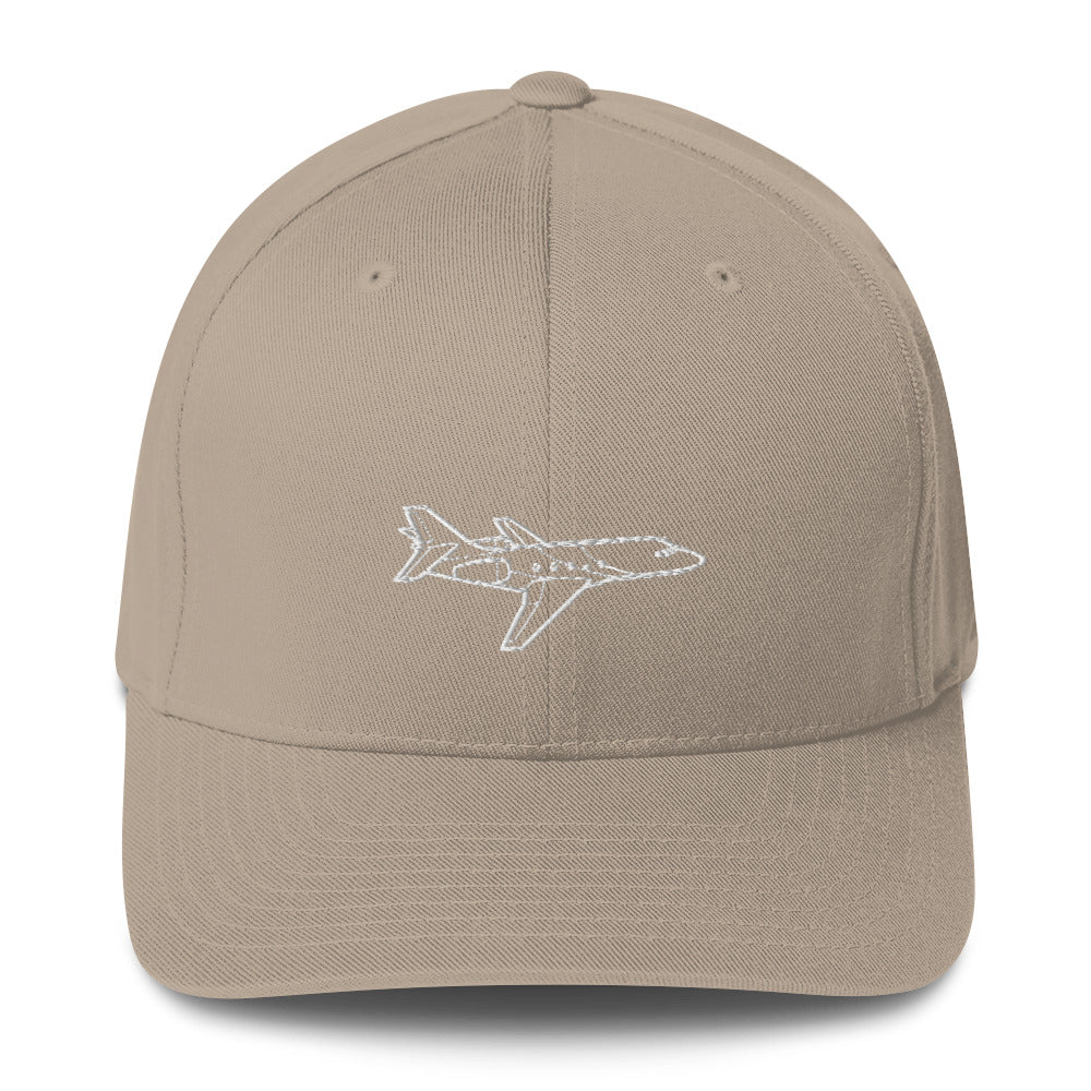 Dassault Falcon 20 Business Jet Embroidered Hat - Image 7
