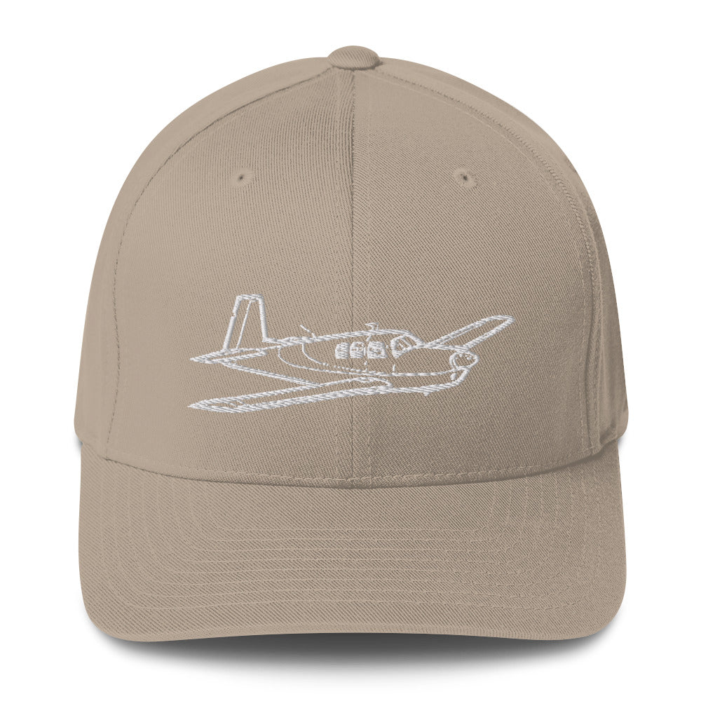 Mooney M20F Executive Cruiser Embroidered Hat - Image 7