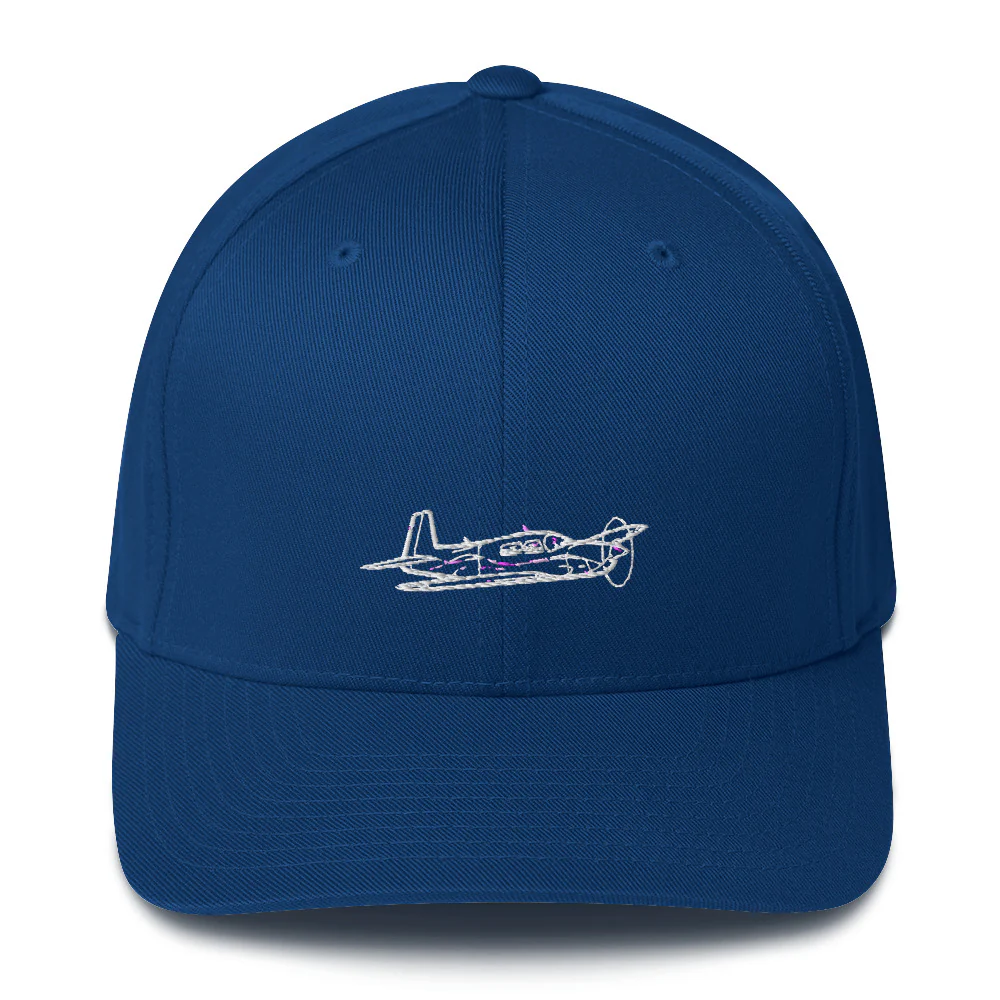 Mooney M20J Speedster 2 Embroidered Hat - Image 4