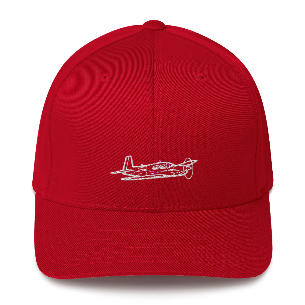 Mooney M20J Speedster 2 Embroidered Hat - Image 6
