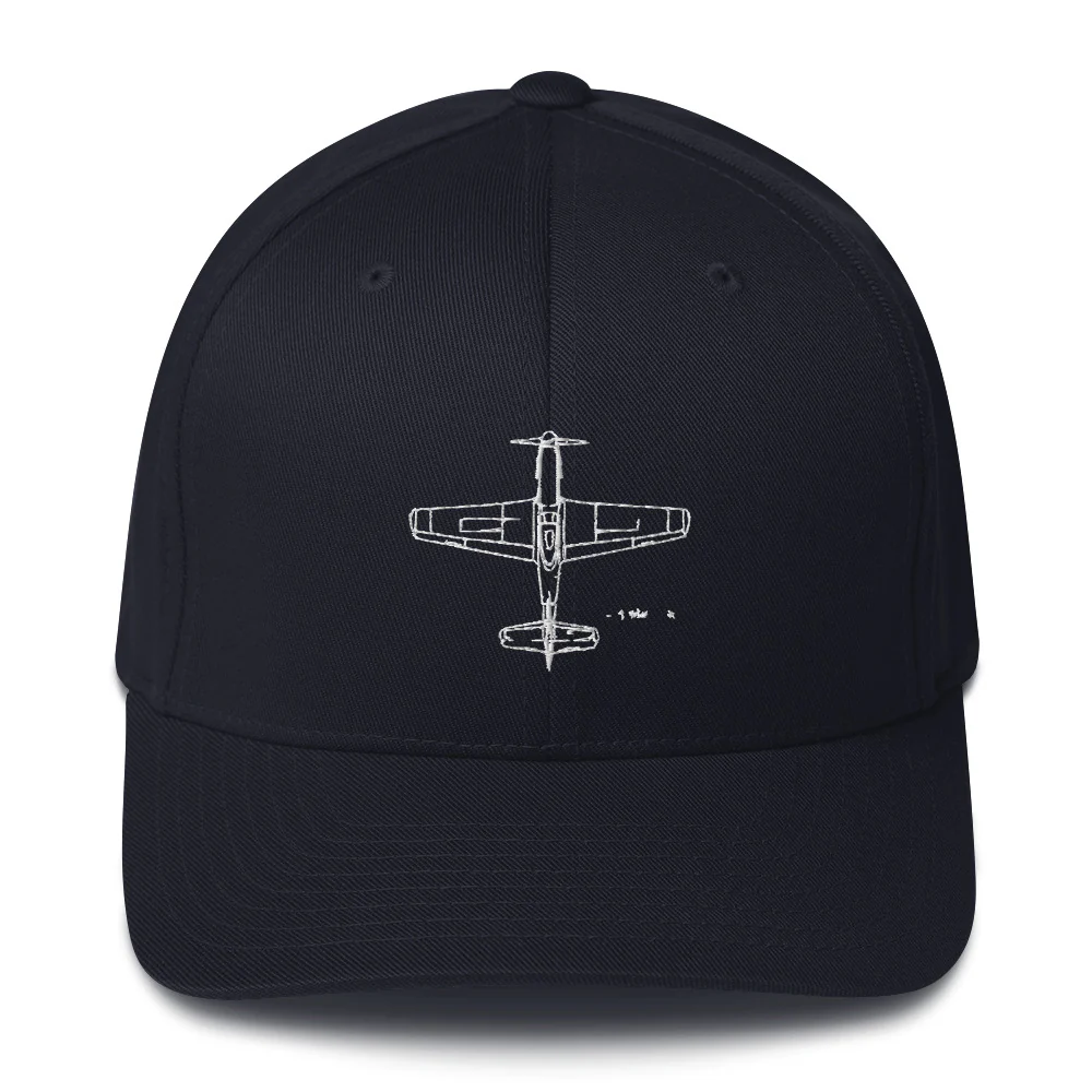 P-51 Mustang Embroidered Hat - Image 2