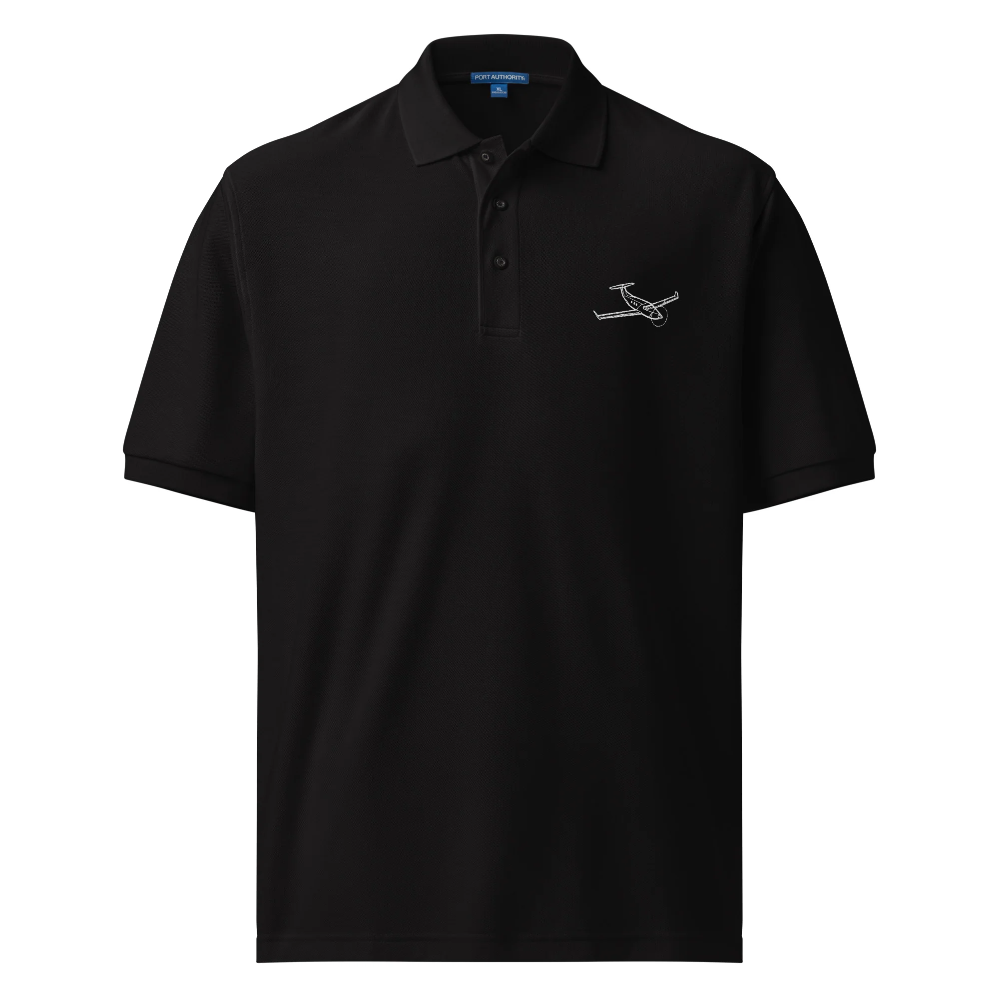 Pilatus PC-12 Swiss Marvel Embroidered Polo - Image 2