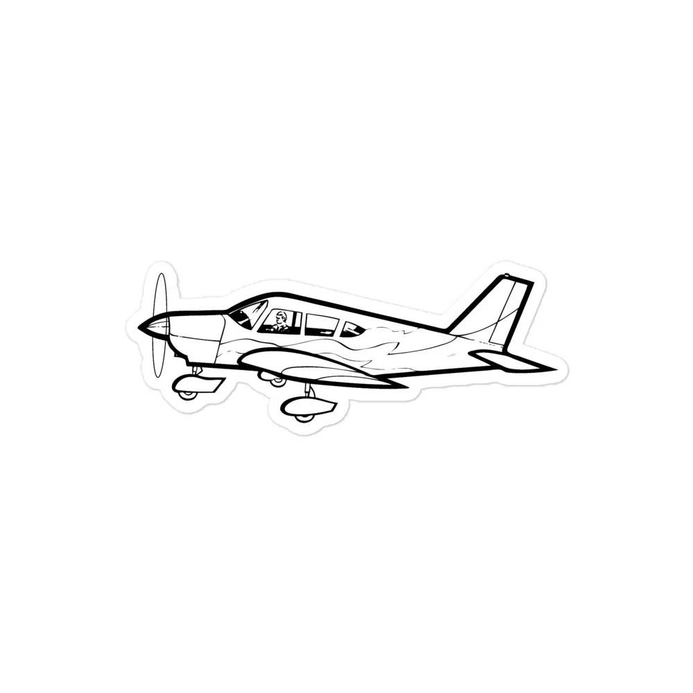 Piper Cherokee Series Sticker - Image 3
