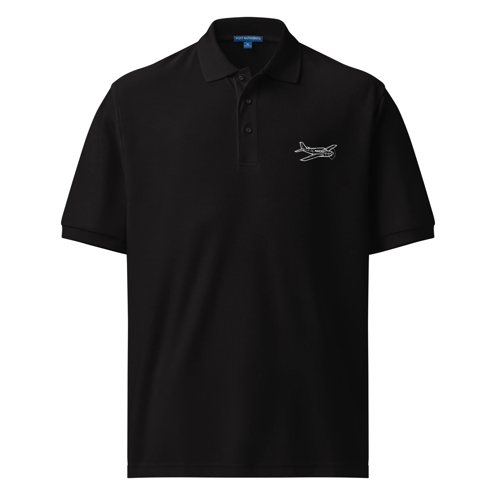 Piper Comanche Classic Embroidered Polo - Image 2