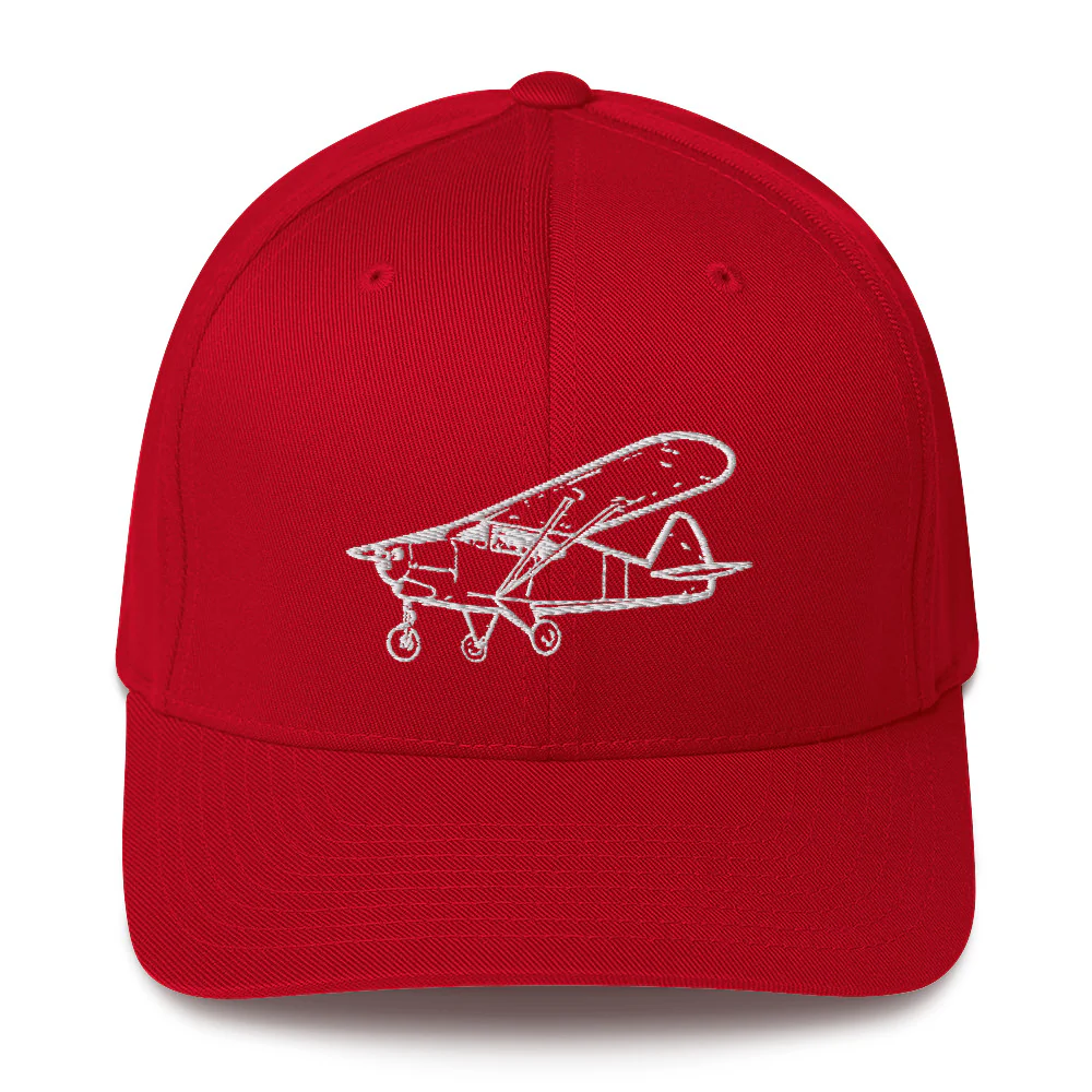 Piper Tri-Pacer: Aviation Icon 2 Embroidered Hat - Image 3