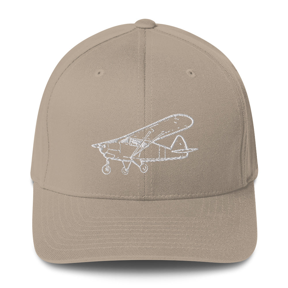 Piper Tri-Pacer: Aviation Icon 2 Embroidered Hat - Image 7
