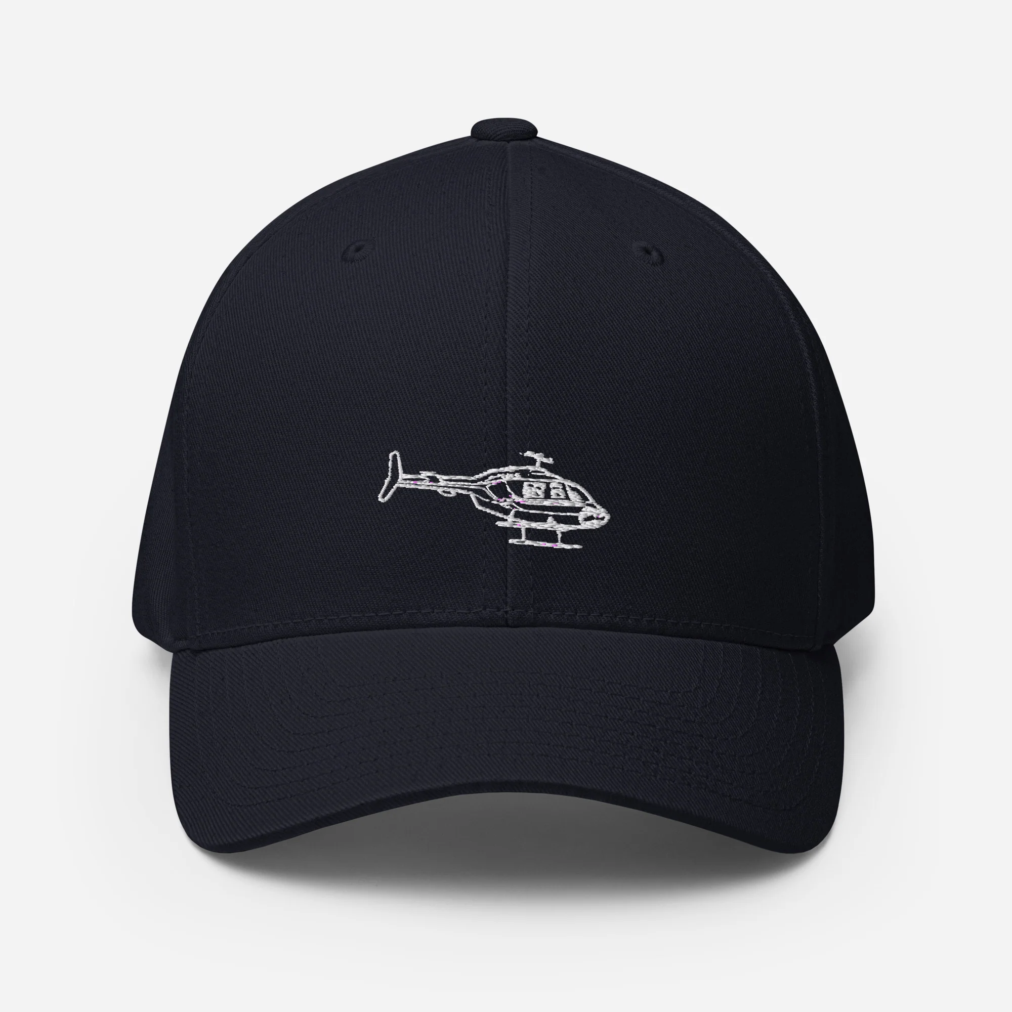 Bell 206 Helicopter Icon Hat