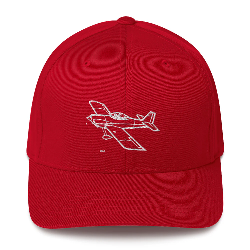 Van's RV-4 Aerobatic Marvel Embroidered Hat - Image 3