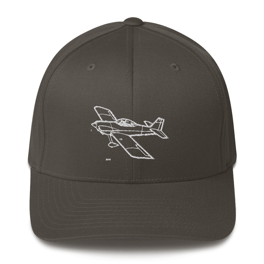 Van's RV-4 Aerobatic Marvel Embroidered Hat - Image 5