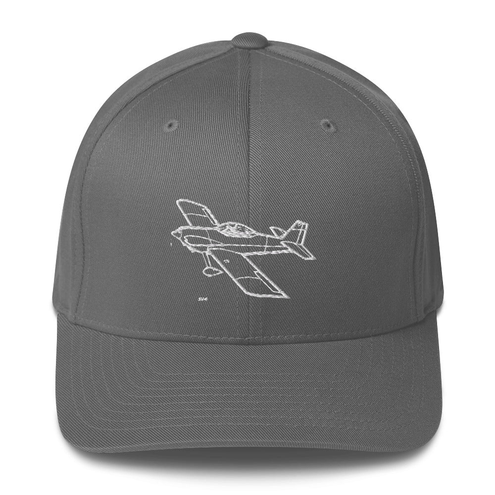 Van's RV-4 Aerobatic Marvel Embroidered Hat - Image 6
